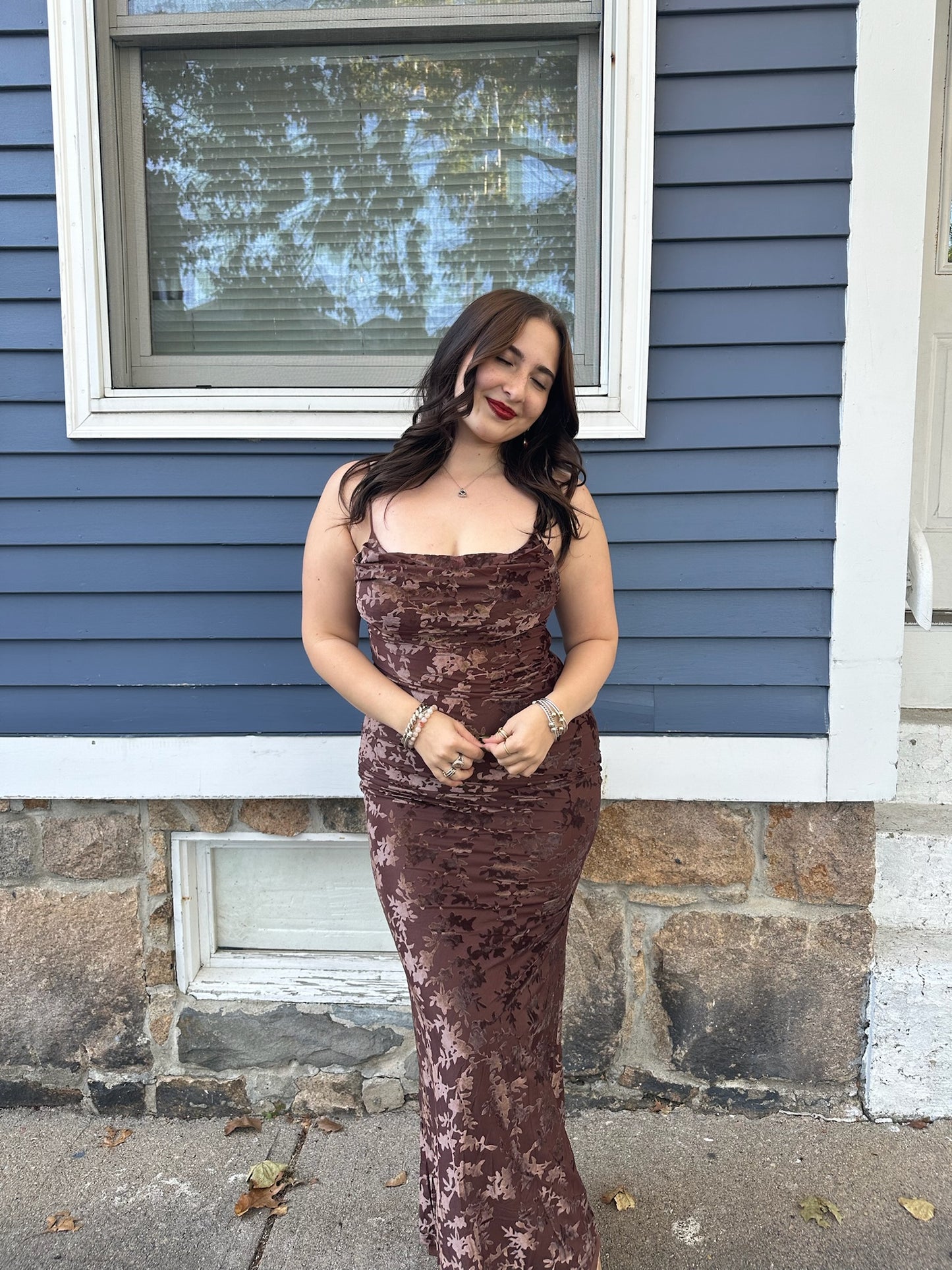Cacao Bean Maxi Dress