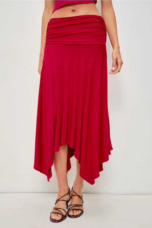 Airy Midi Skirt