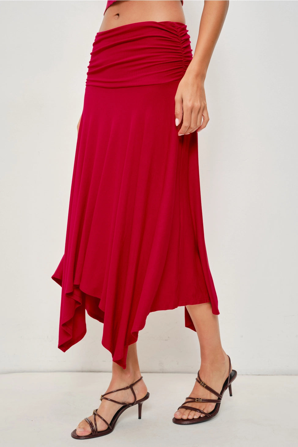 Airy Midi Skirt