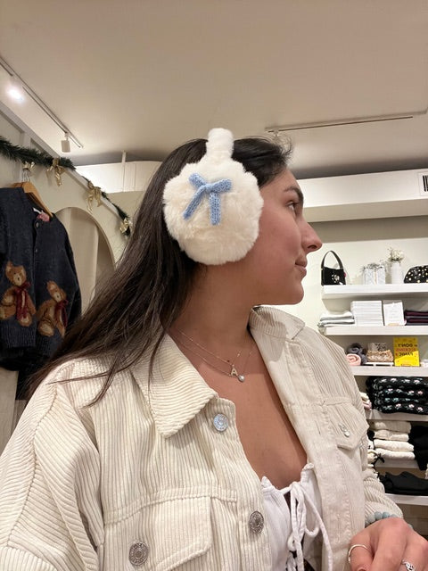 Luxury Bow Earmuffs