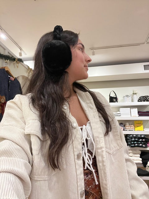 Braided Velvet Earmuffs