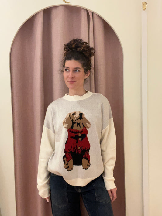 Festive Dachshund Sweater