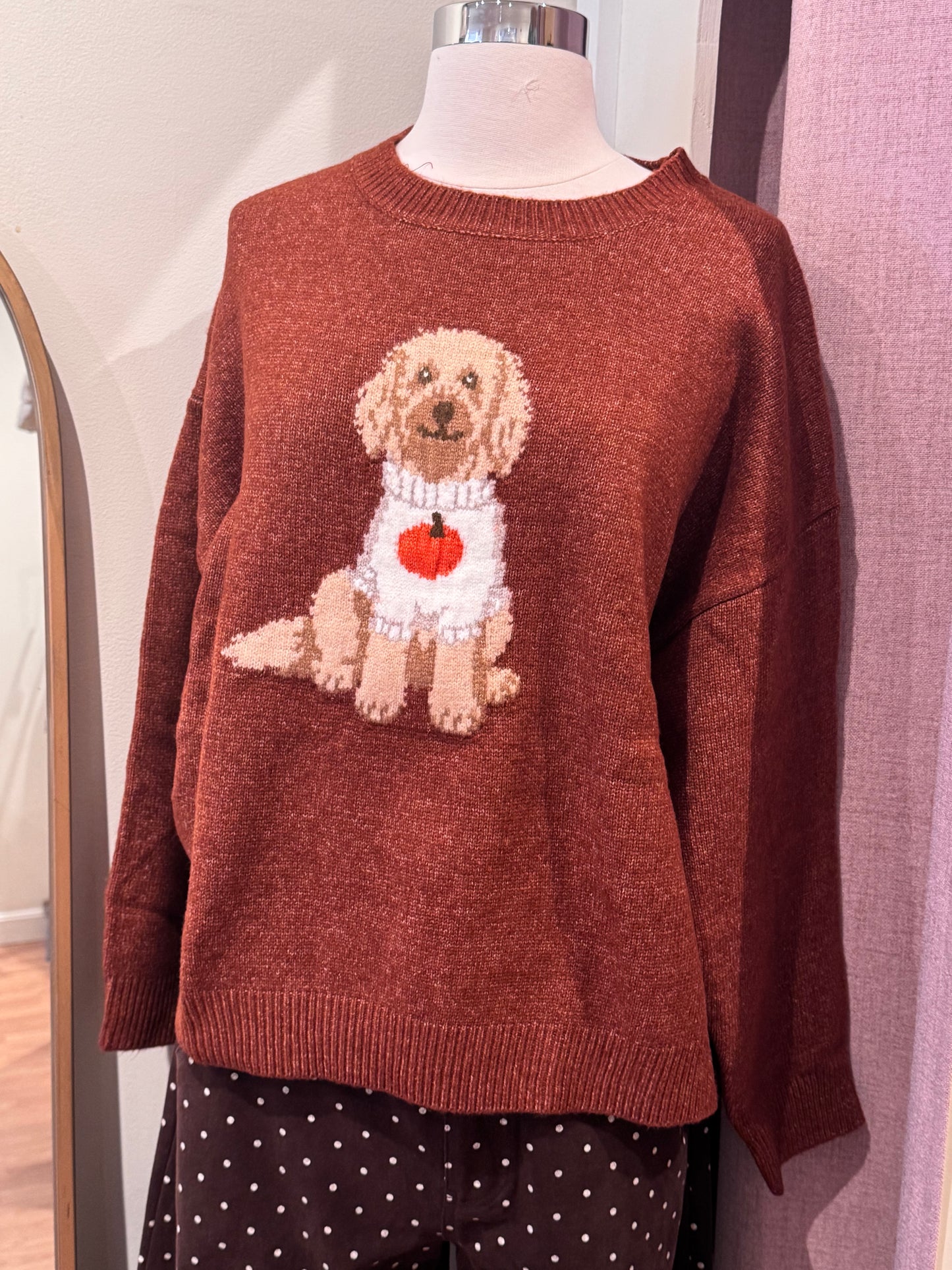 Pumpkin Doodle Sweater