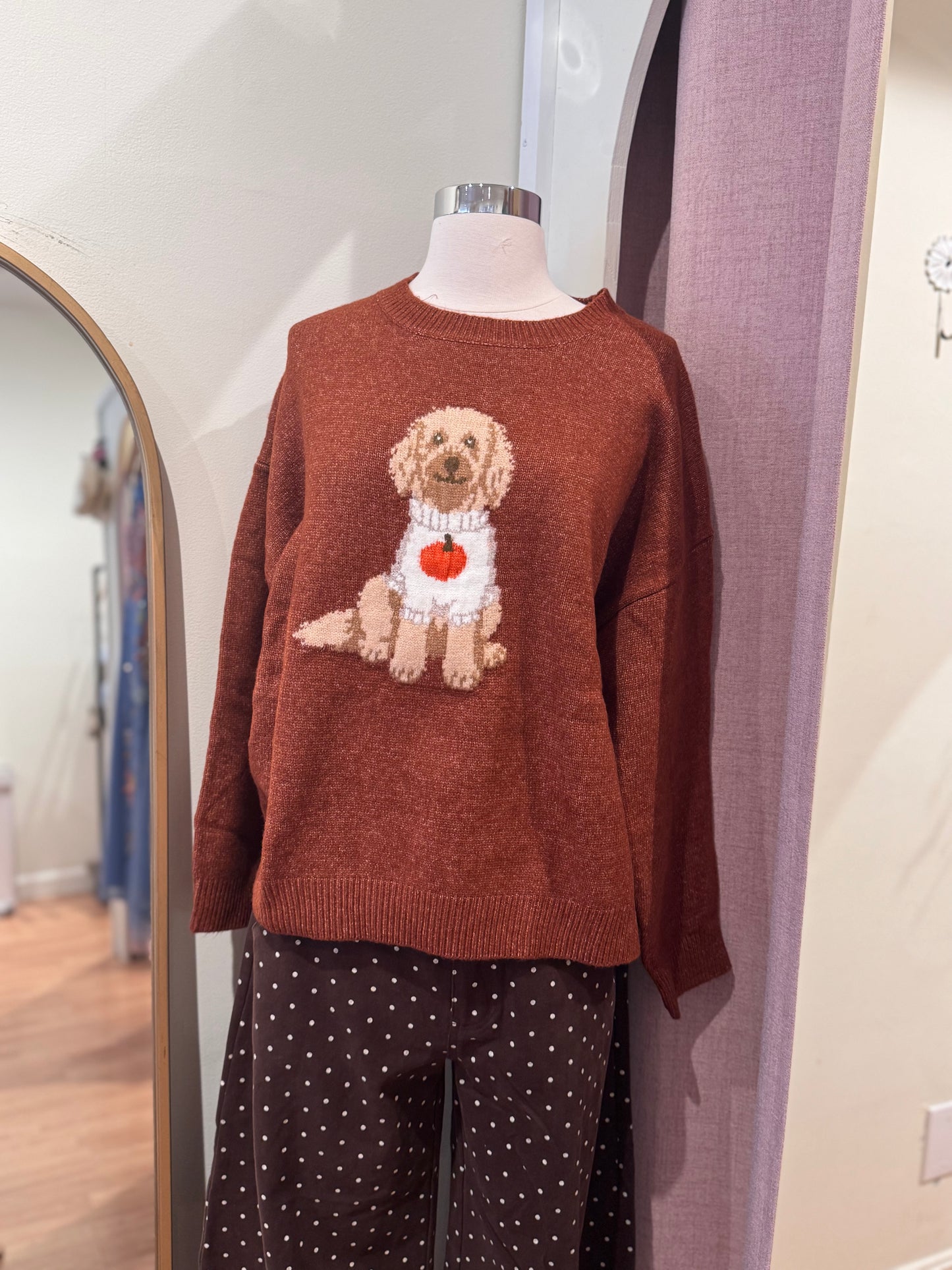 Pumpkin Doodle Sweater