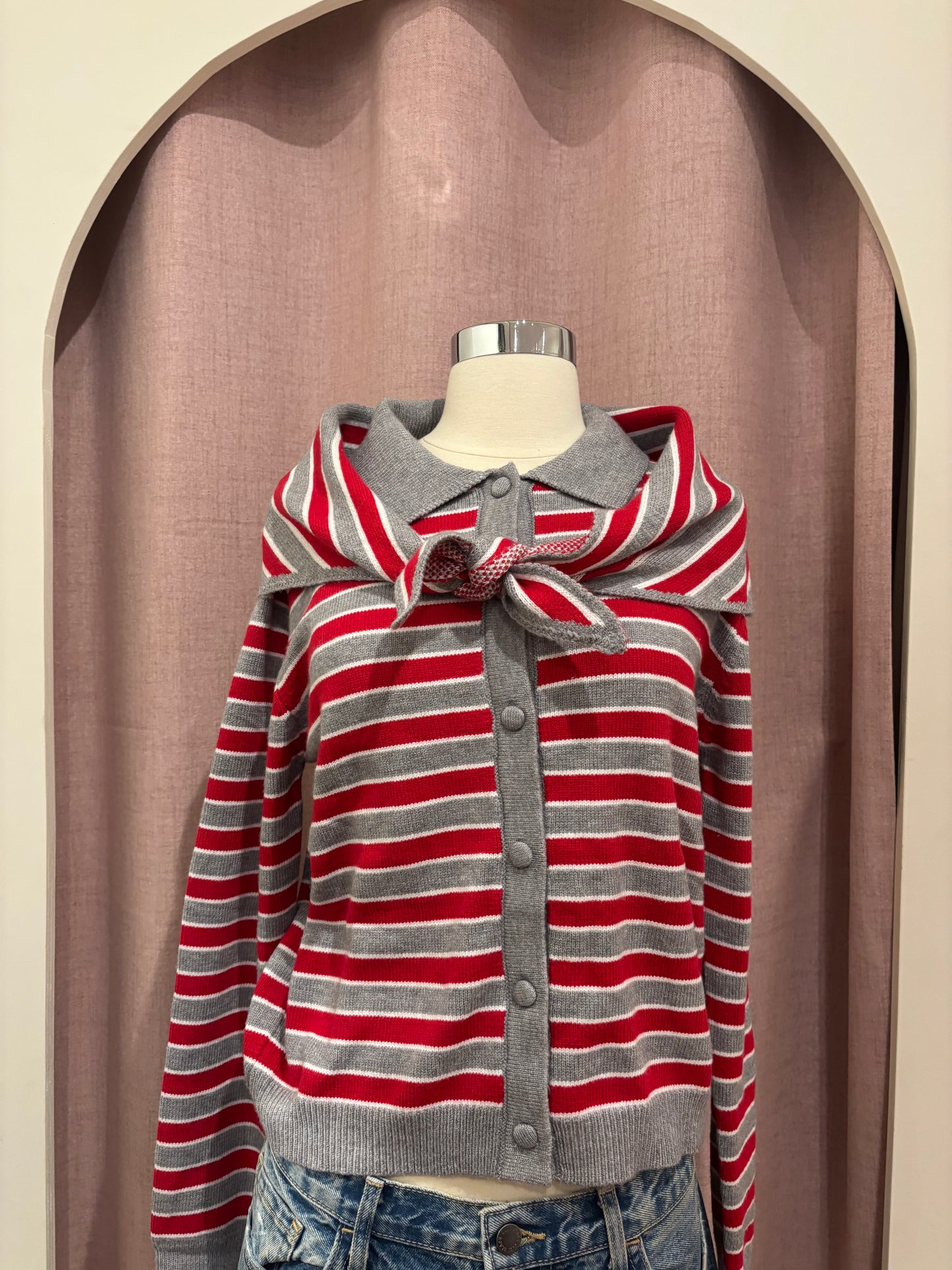 Chapman Cardigan & Scarf