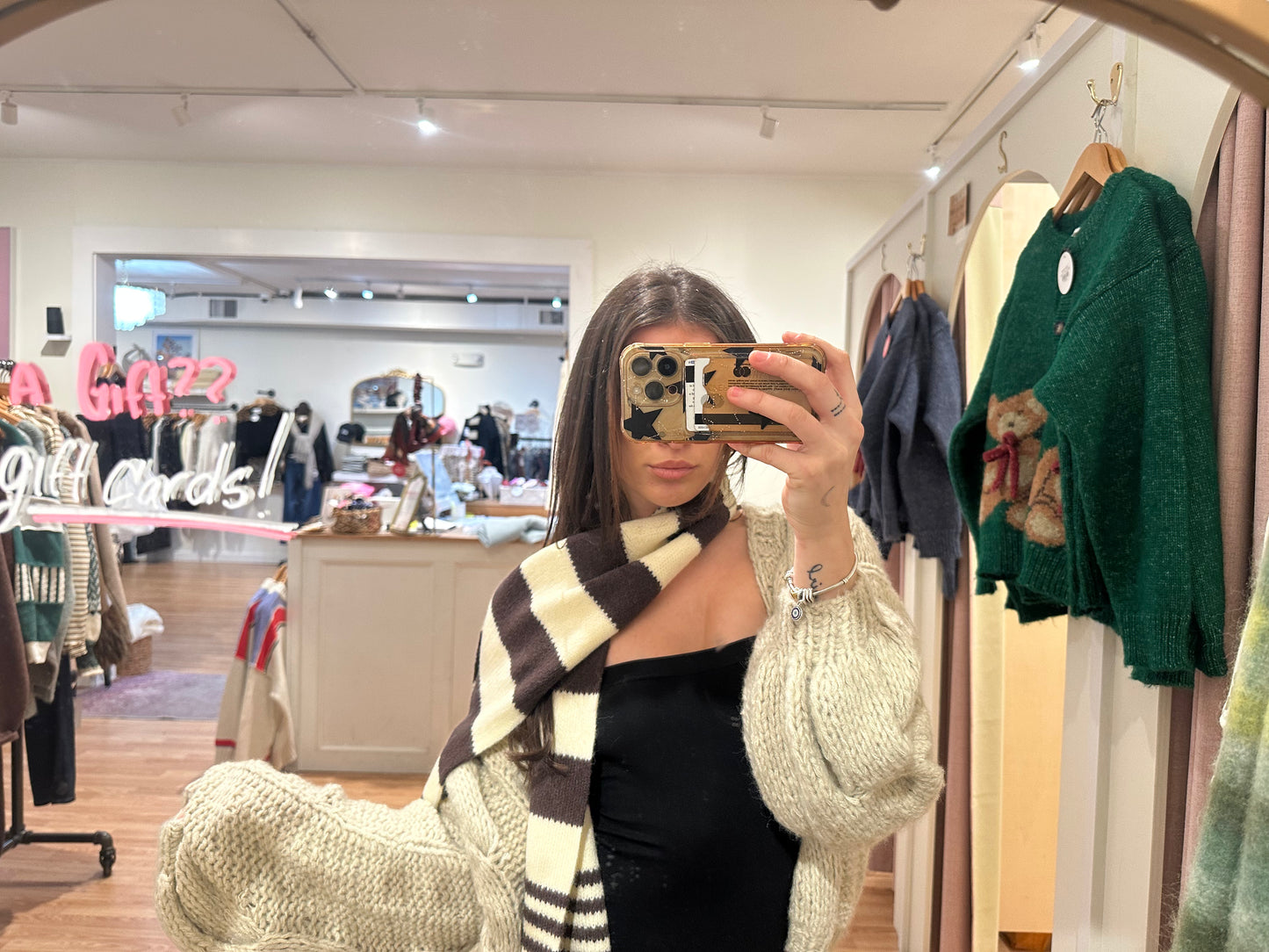 Susannah Striped Scarf