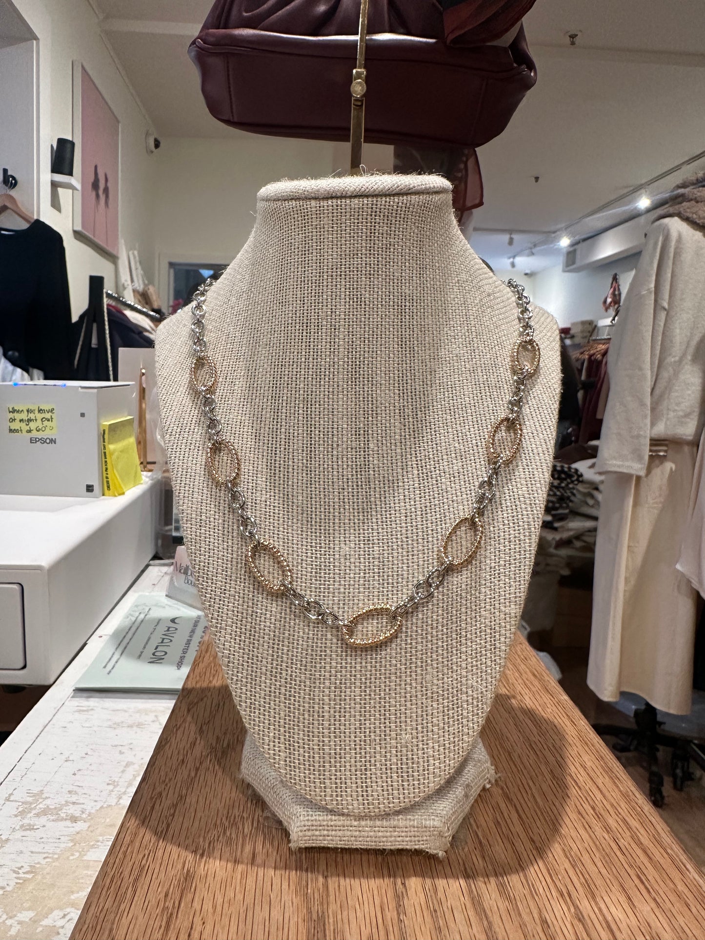 Mixed Metals Necklace