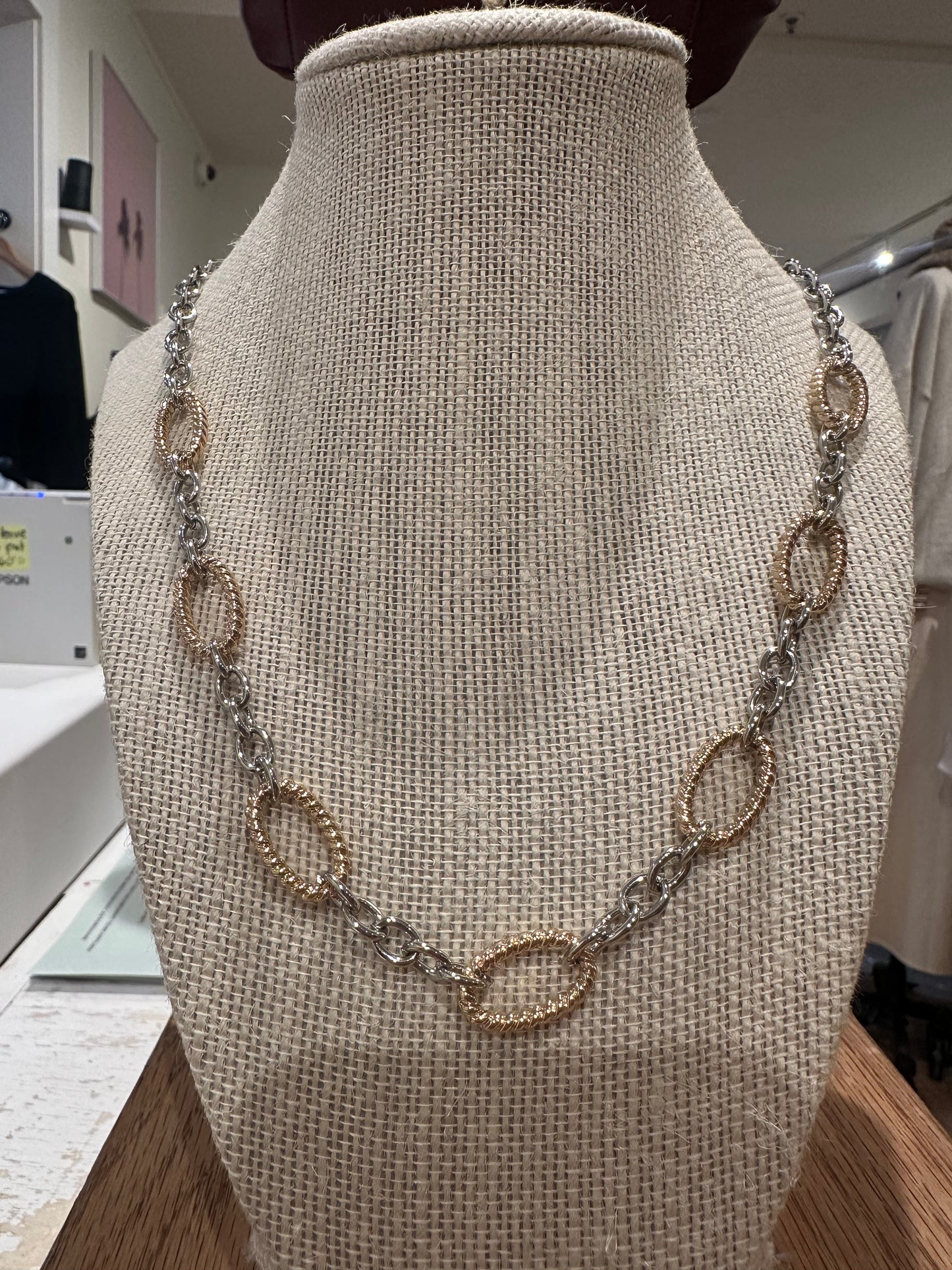 Mixed Metals Necklace