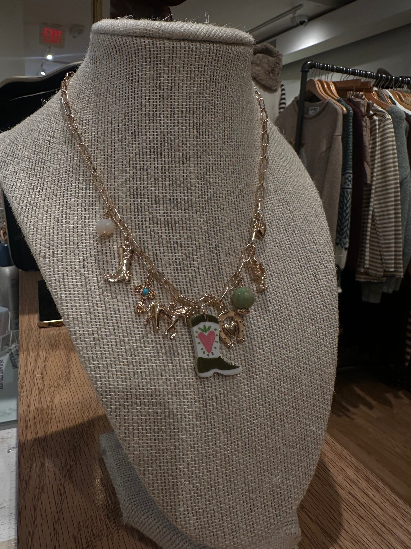 Charm Necklace - No Tarnish