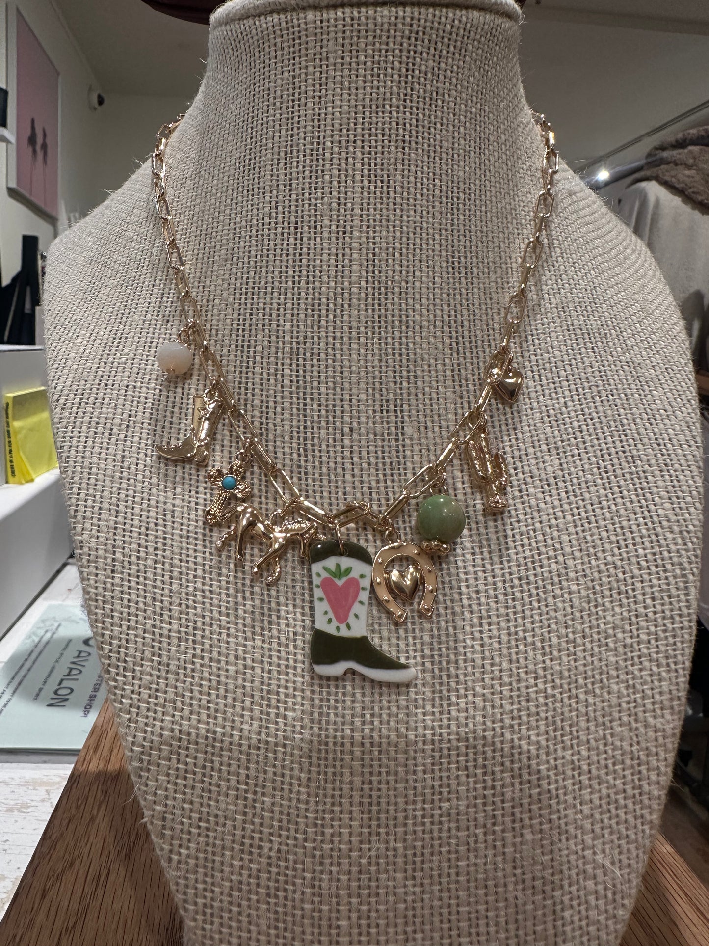 Charm Necklace - No Tarnish