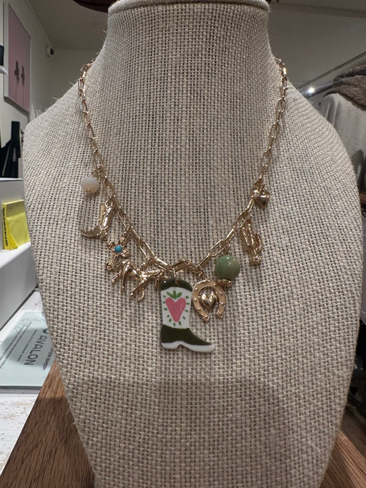 Charm Necklace - No Tarnish