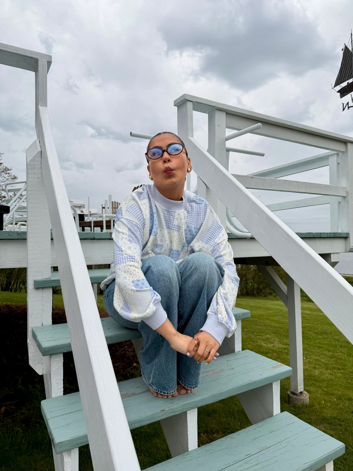 Payton Patchwork Sweatshirt