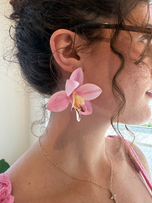 Orchid Earring