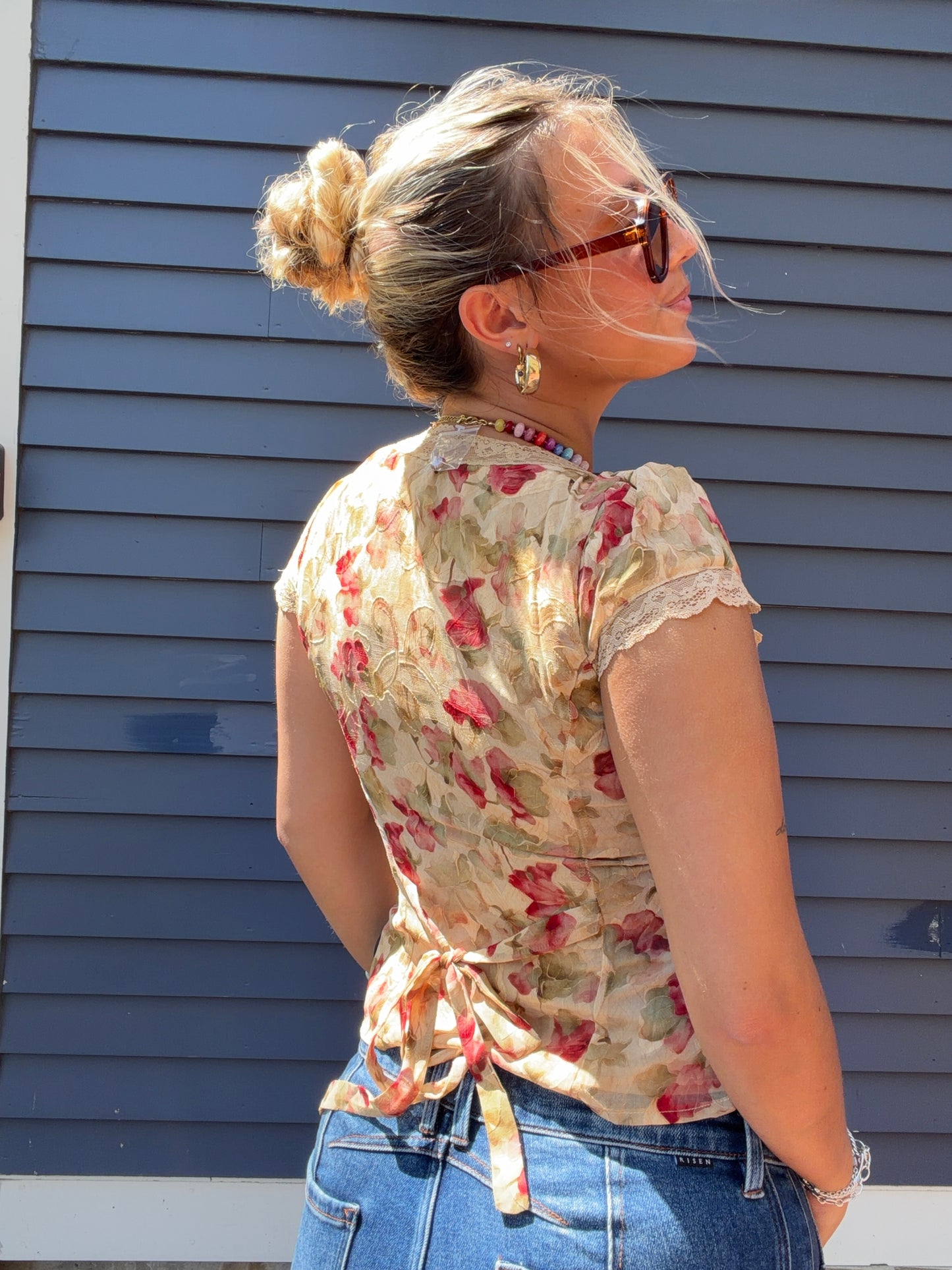 Vintage Roses Top