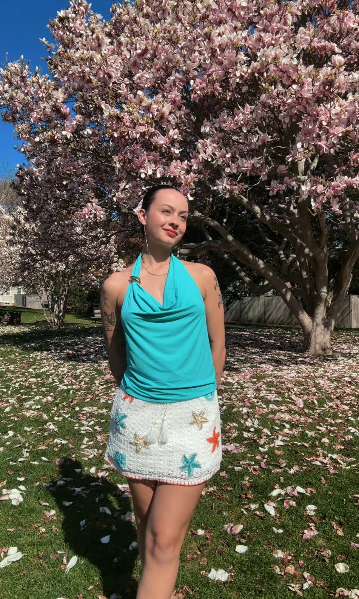 Coastal Crochet Skirt