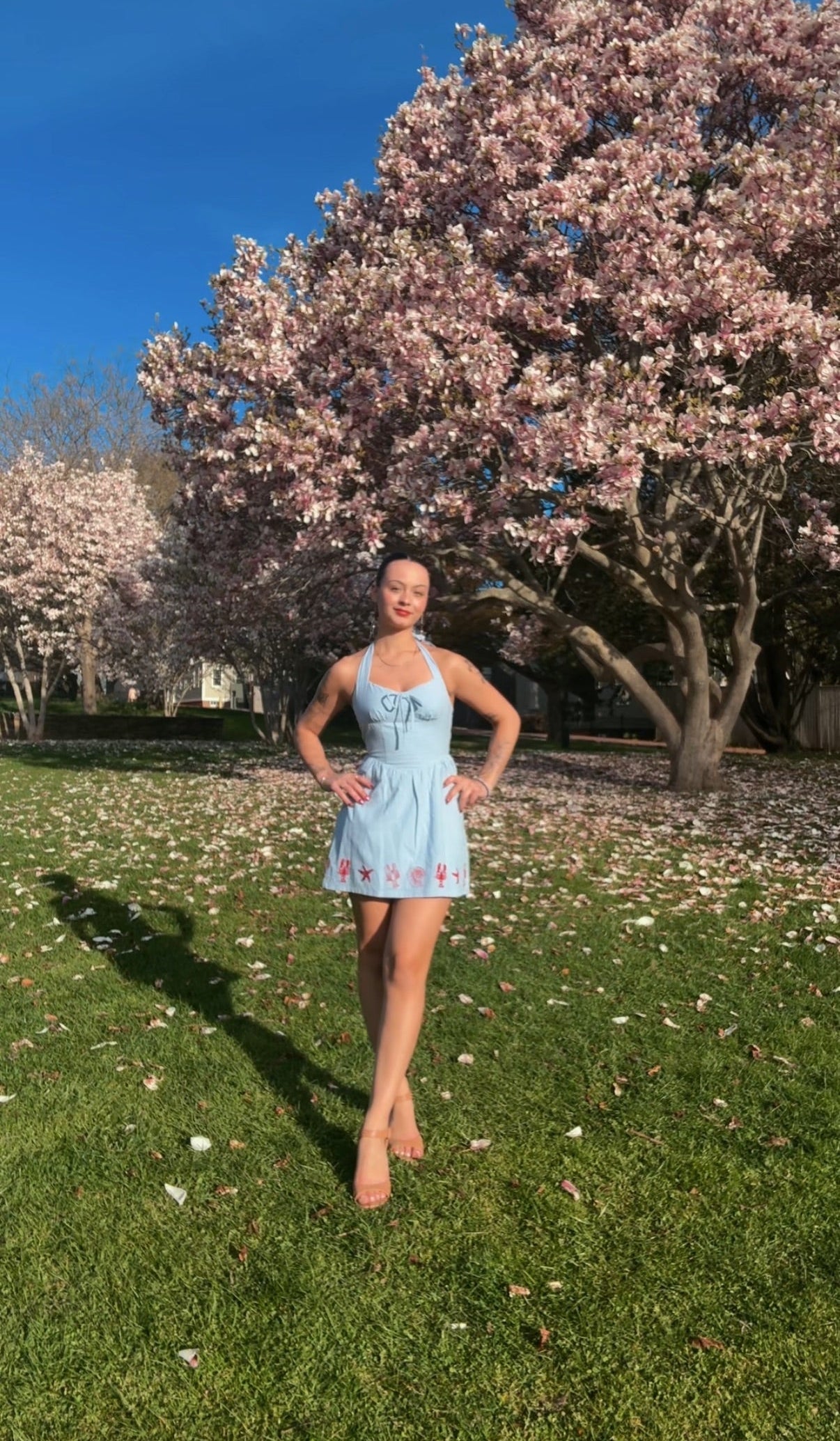 Seas The Day Mini Dress