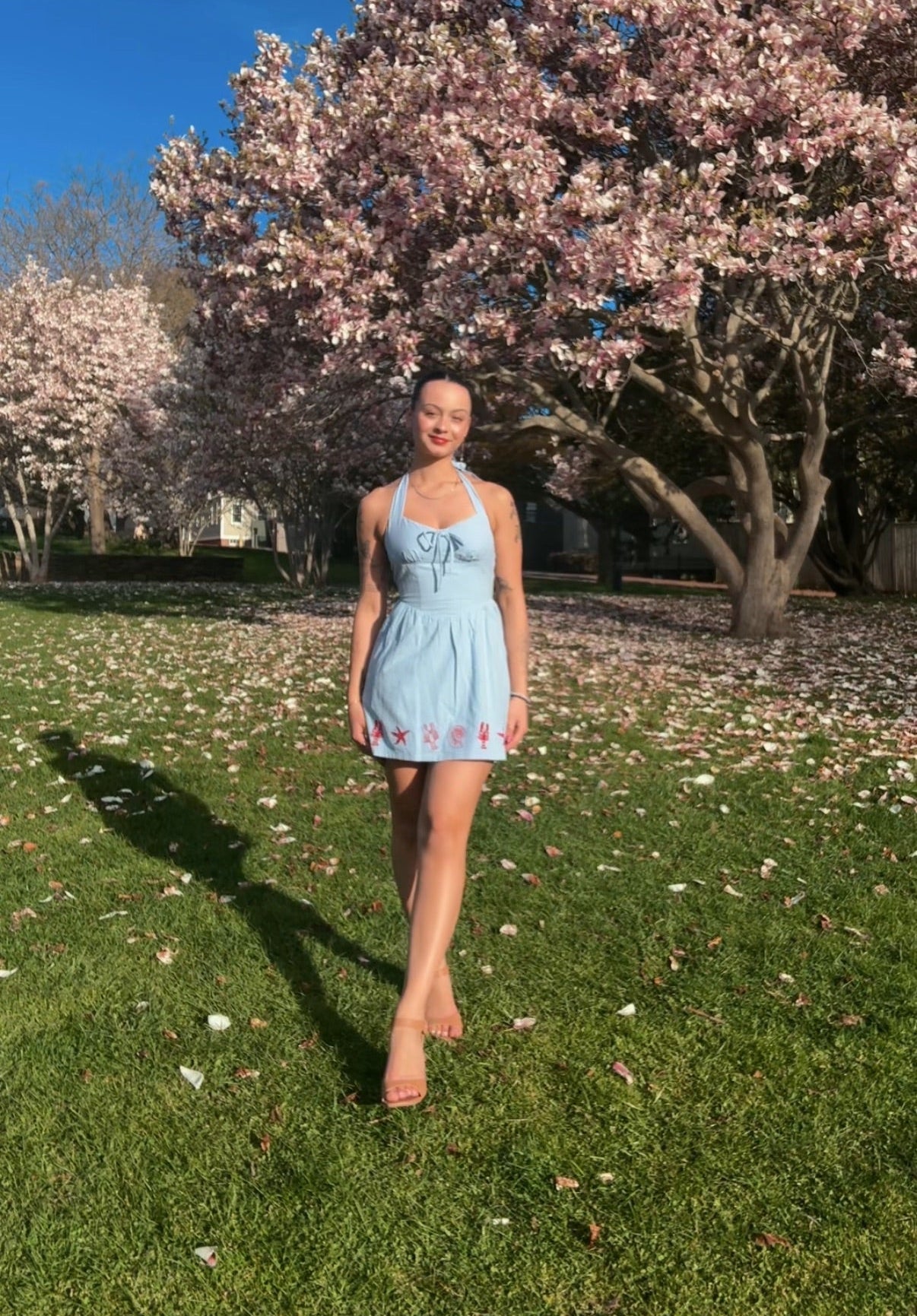 Seas The Day Mini Dress