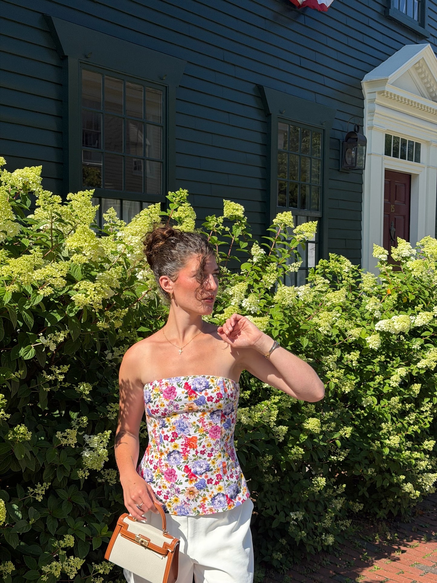 Flower Show Tube Top