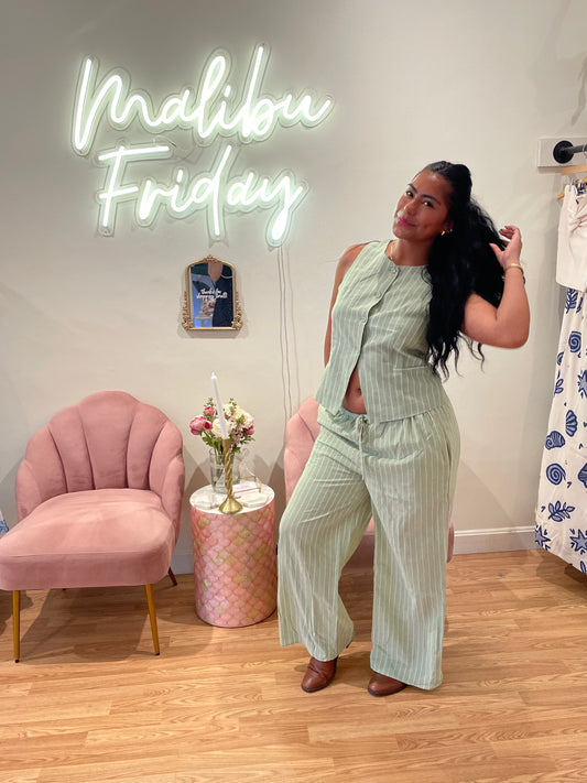 Matcha Mornings Pants