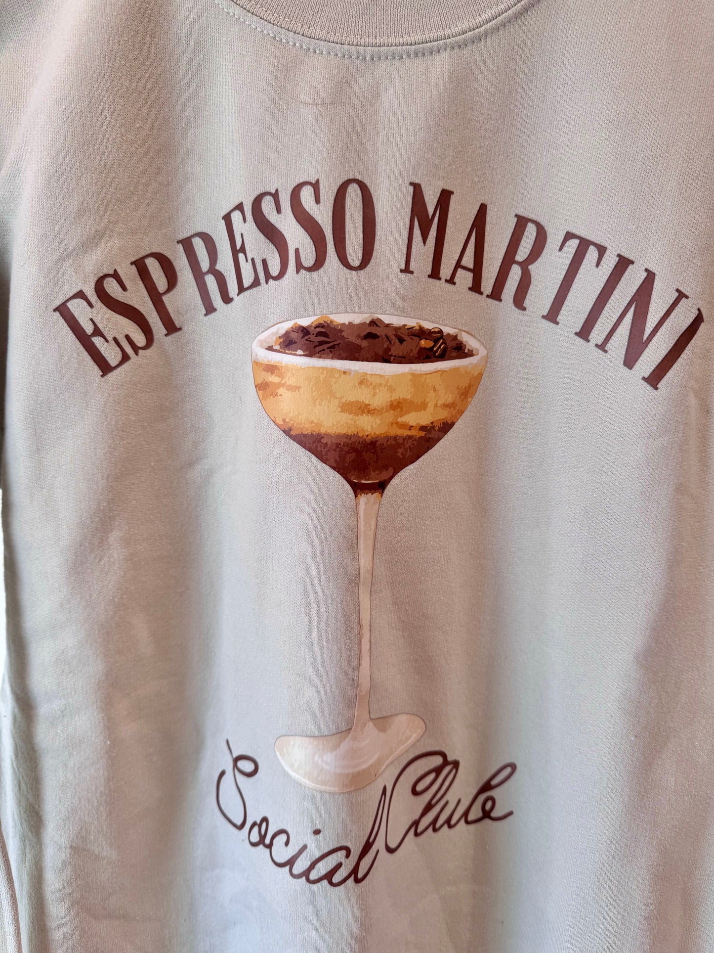 Espresso Martini Social Club Pullover