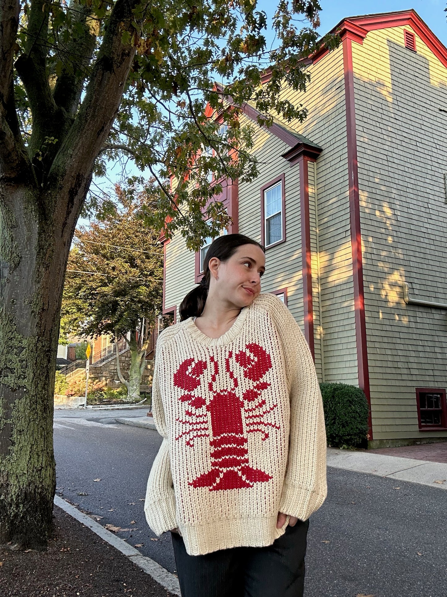 New England Lobster Sweater