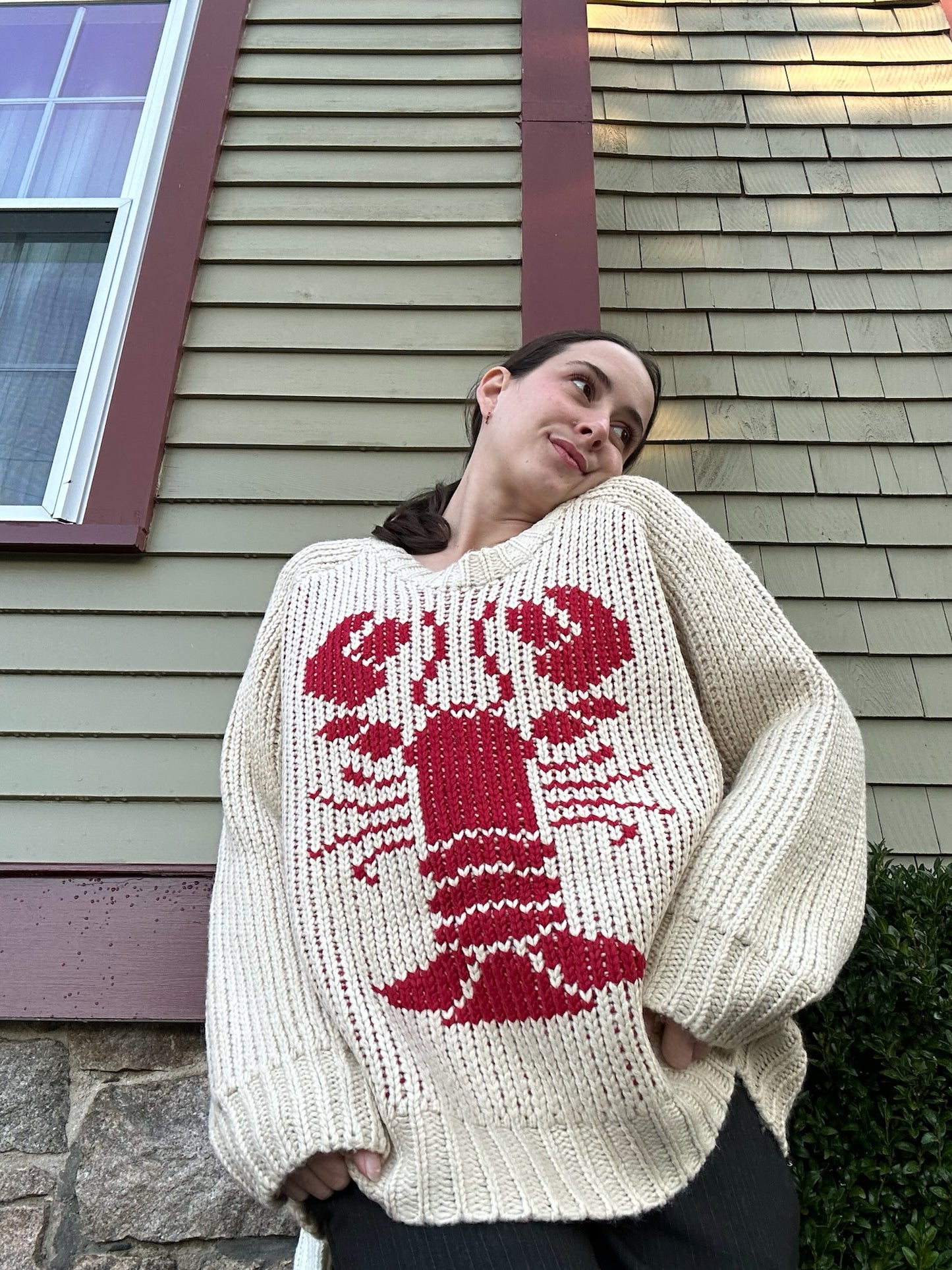 New England Lobster Sweater