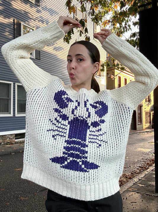 New England Lobster Sweater