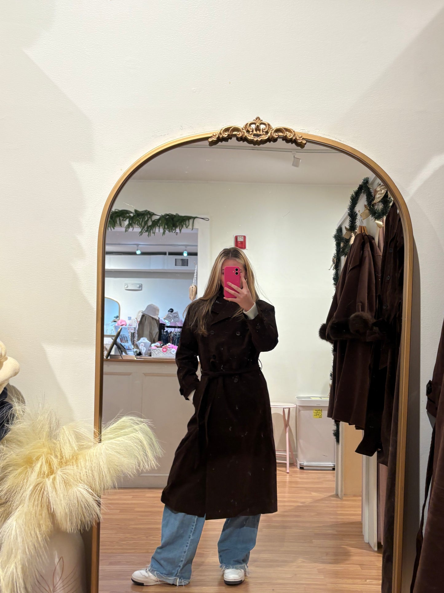 Living On The Edge Trench Coat