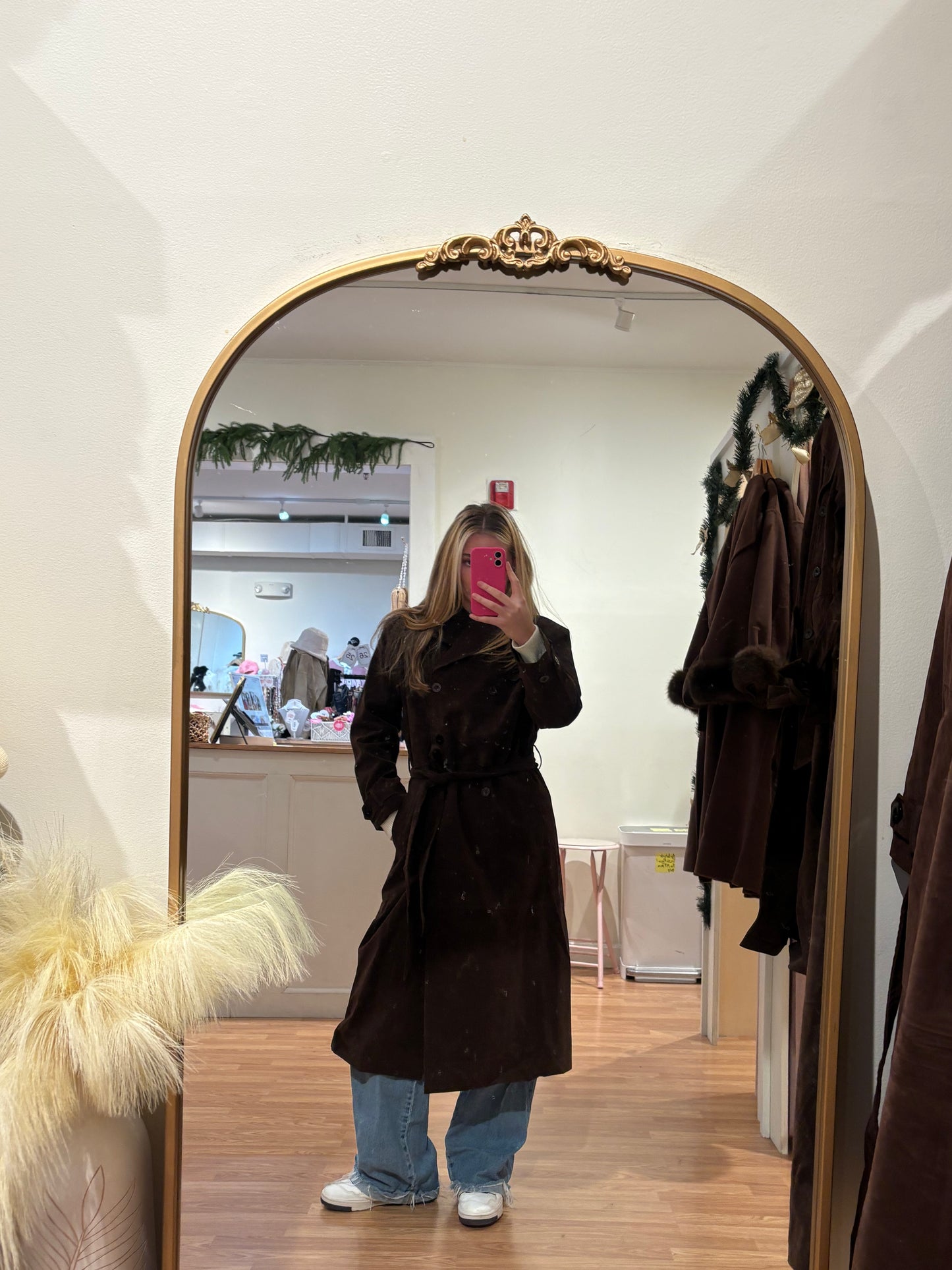 Living On The Edge Trench Coat