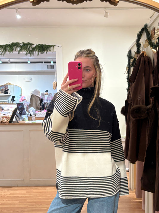 Shore Town Striped Sweater