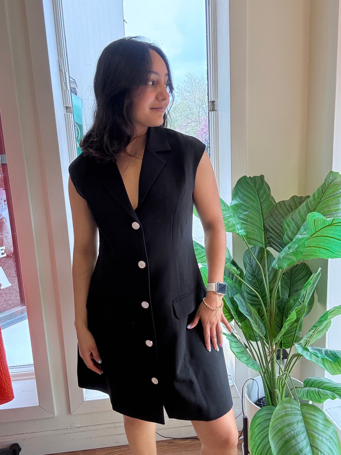 Blackout Mini Dress