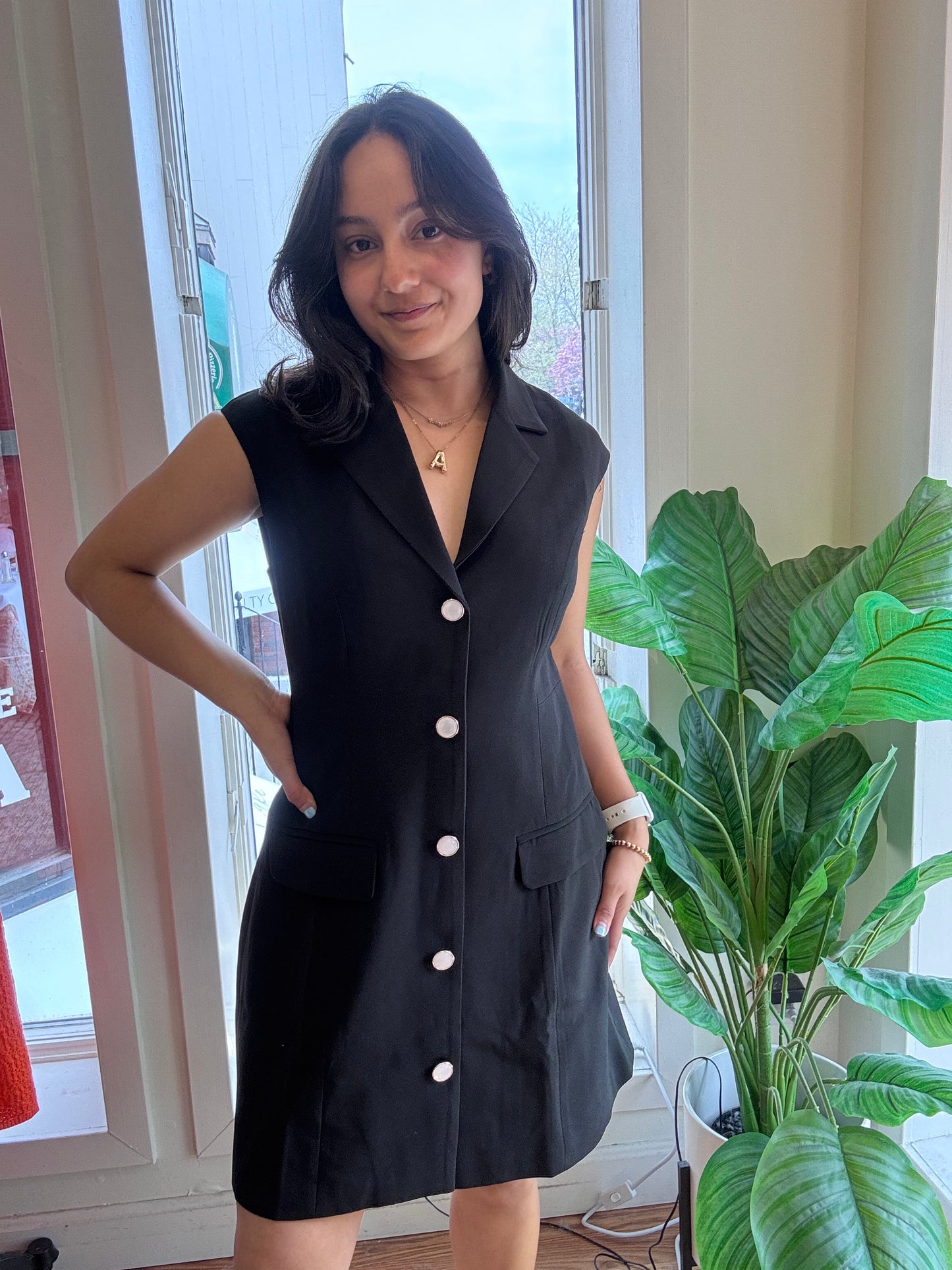 Blackout Mini Dress