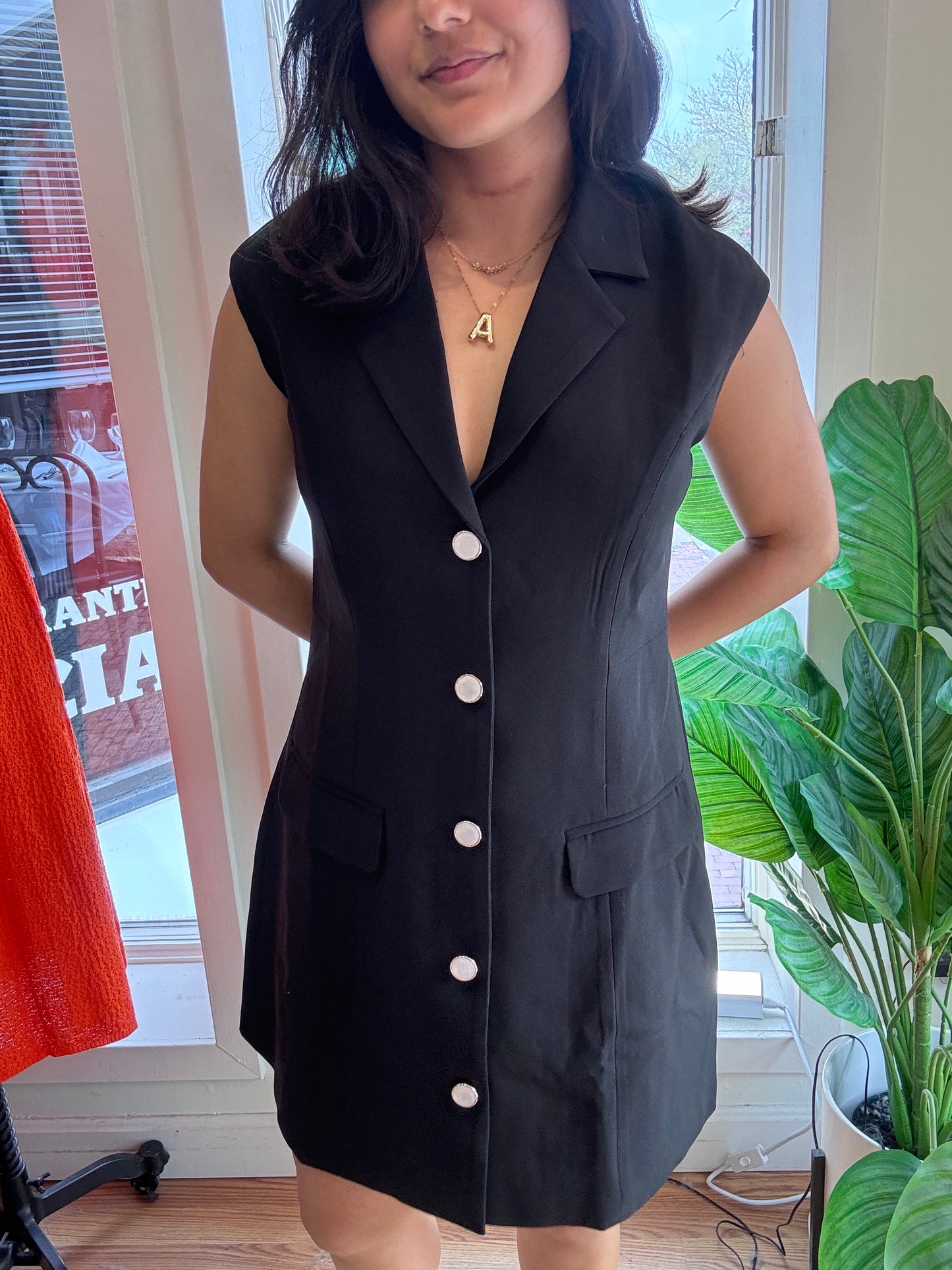 Blackout Mini Dress