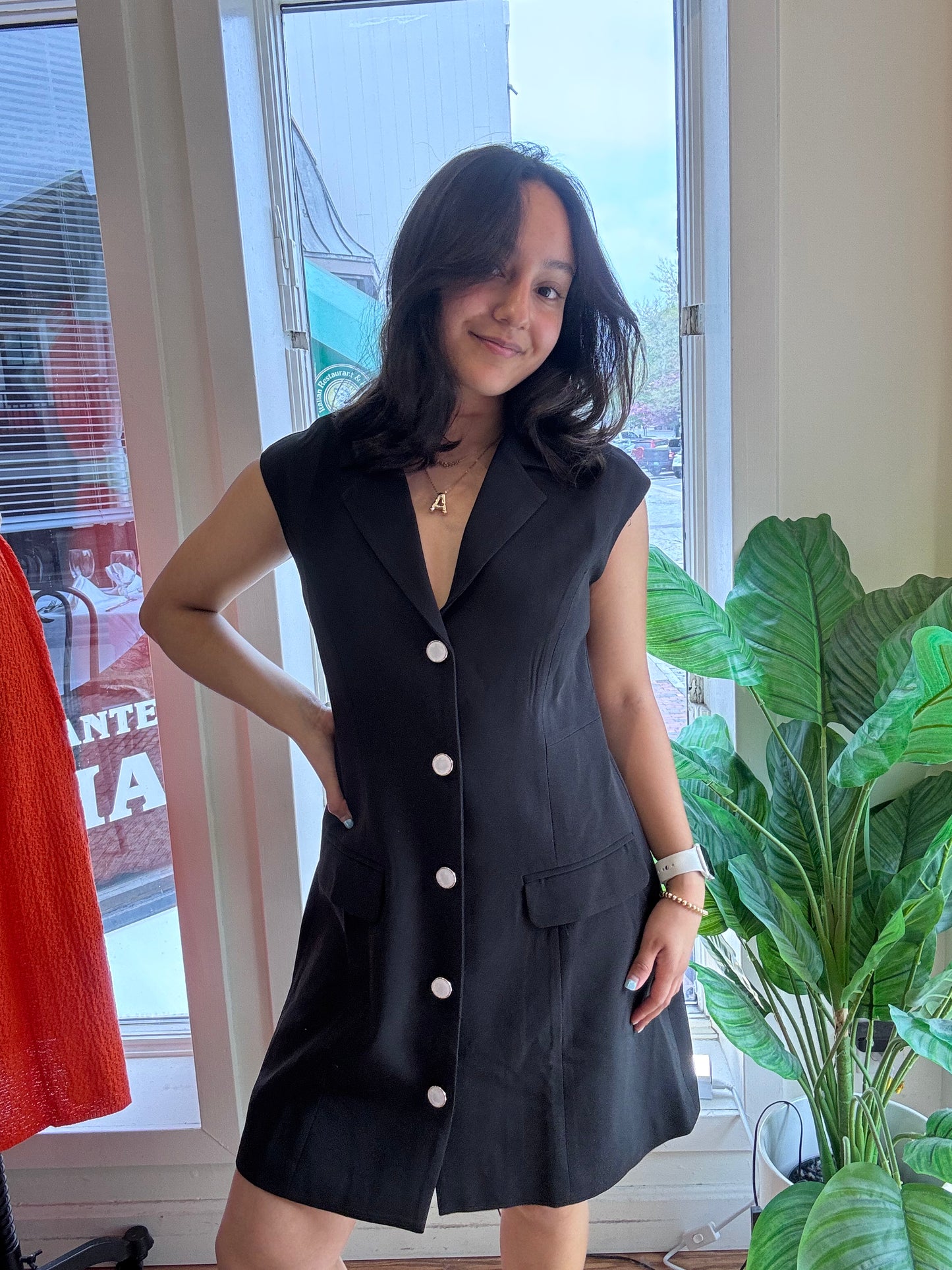 Blackout Mini Dress