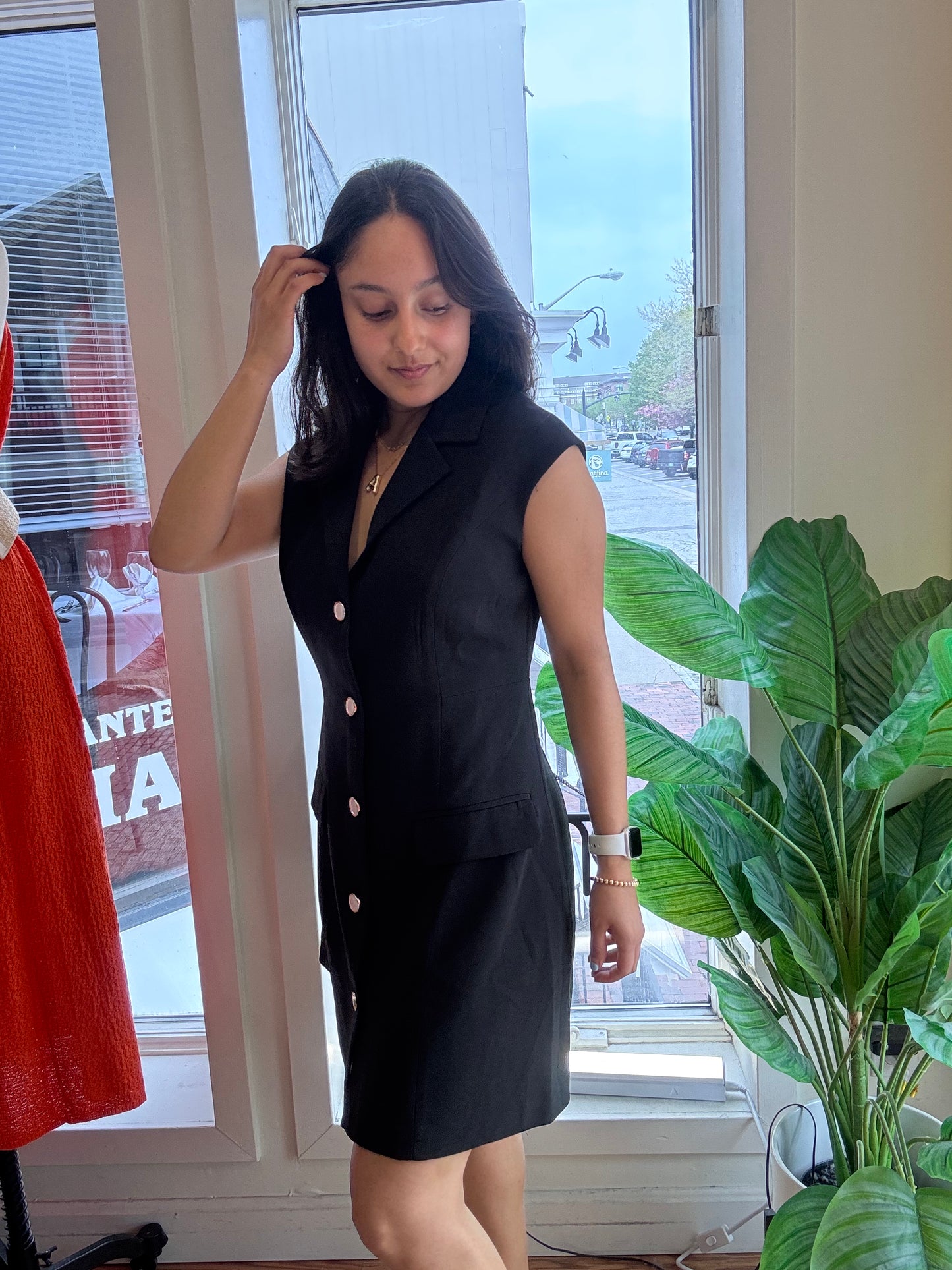Blackout Mini Dress