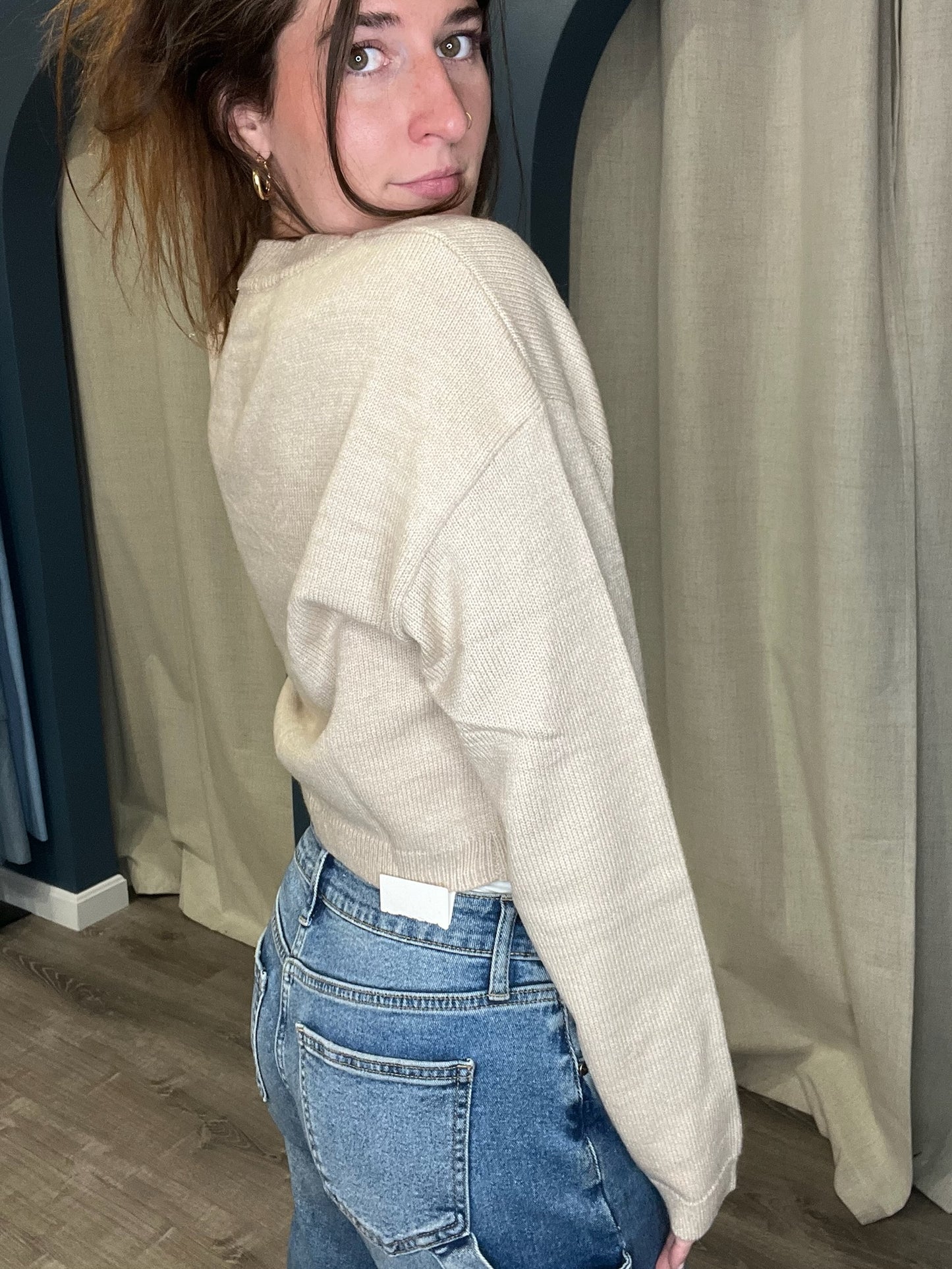 Dirty Martini Beaded Sweater