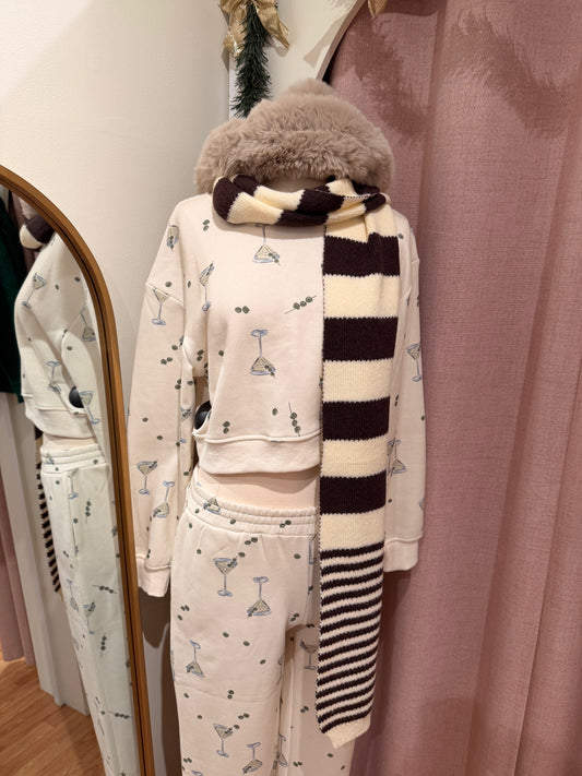 Susannah Striped Scarf