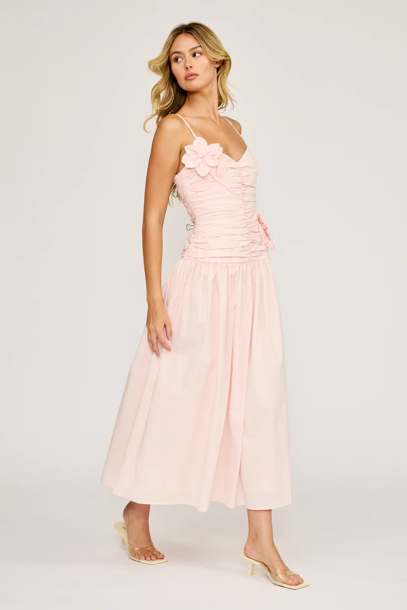 Harlowe Ruched Midi Dress