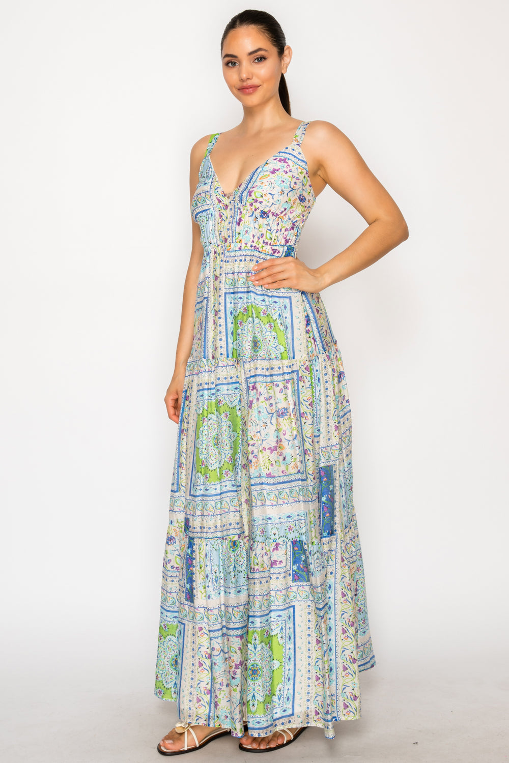 Tati Tapestry Maxi Dress