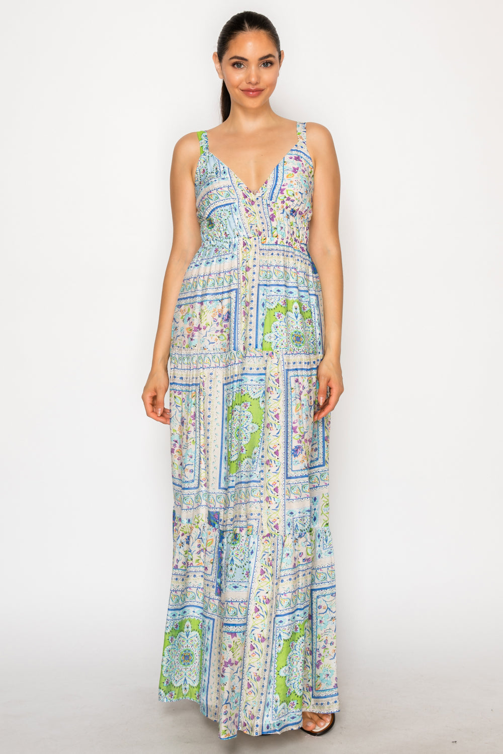 Tati Tapestry Maxi Dress