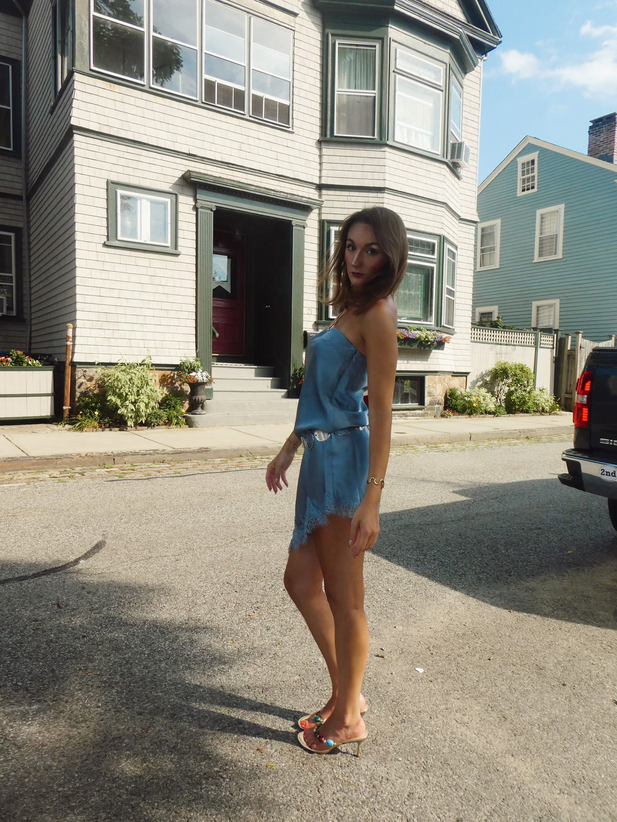 Amanda Asymmetrical Dress