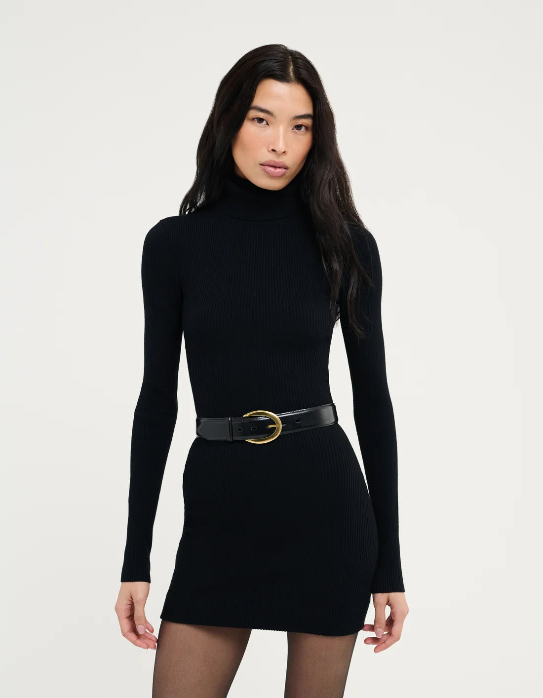 Turtleneck Mini Dress