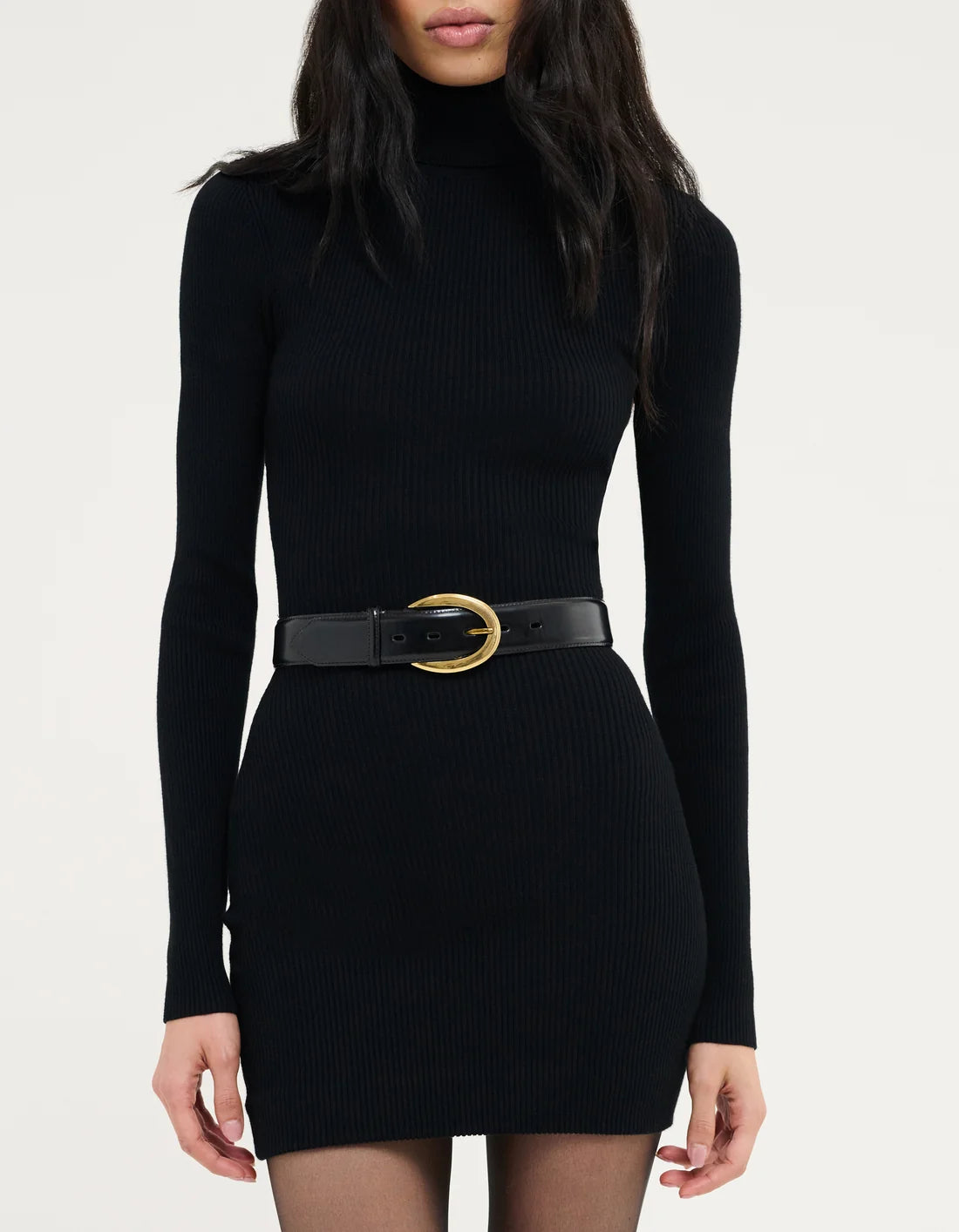 Turtleneck Mini Dress