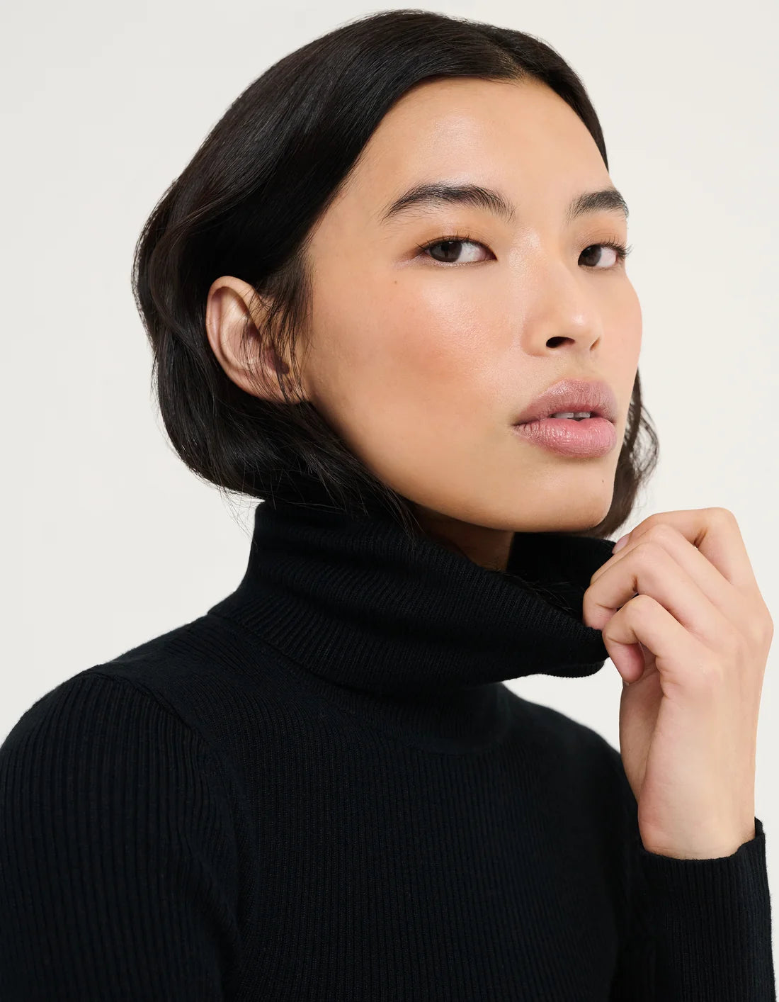 Turtleneck Mini Dress