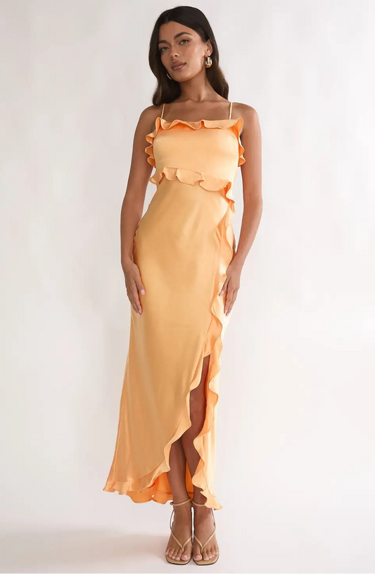 Melon Maxi Dress
