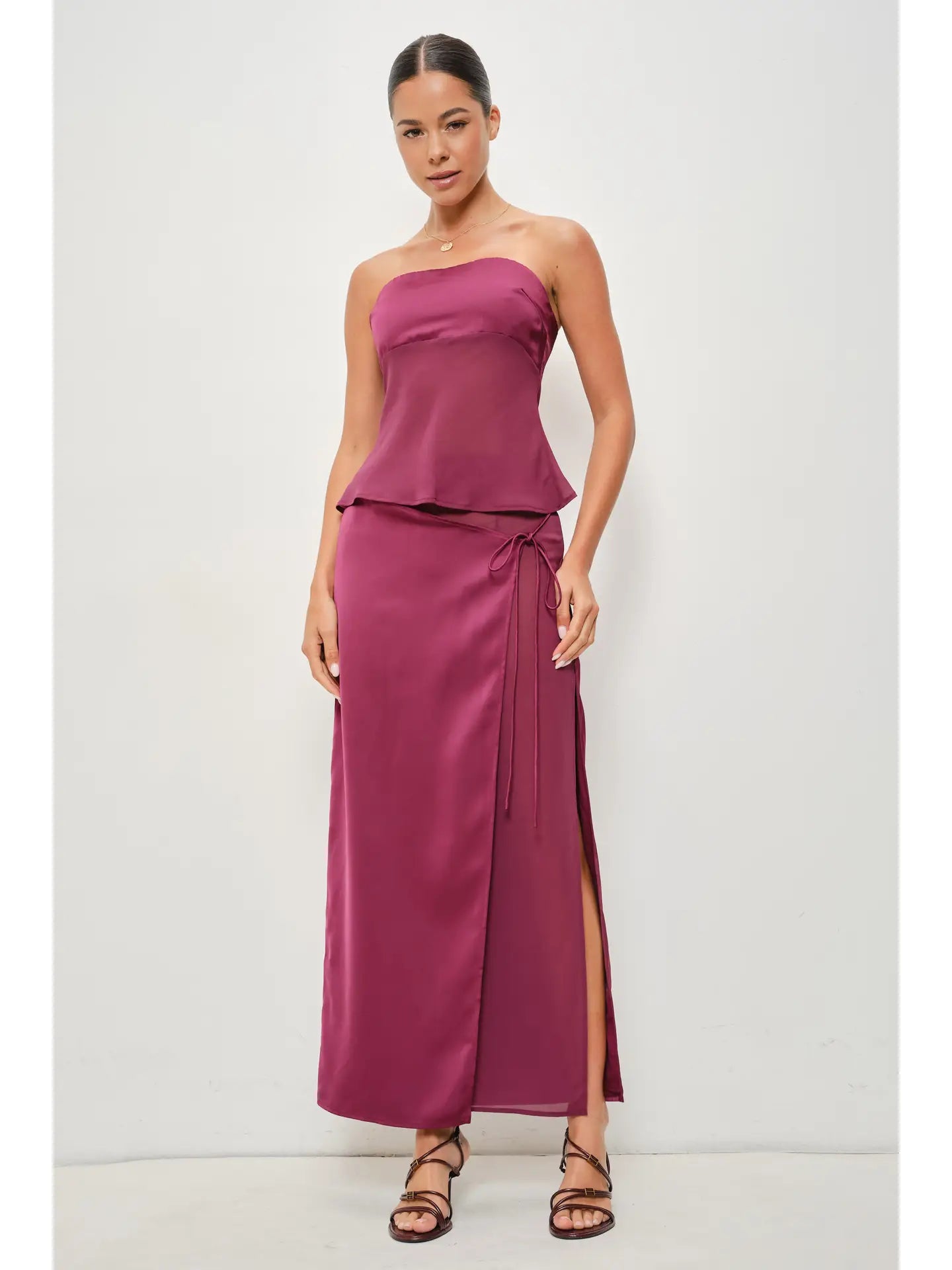 Plum Skirt