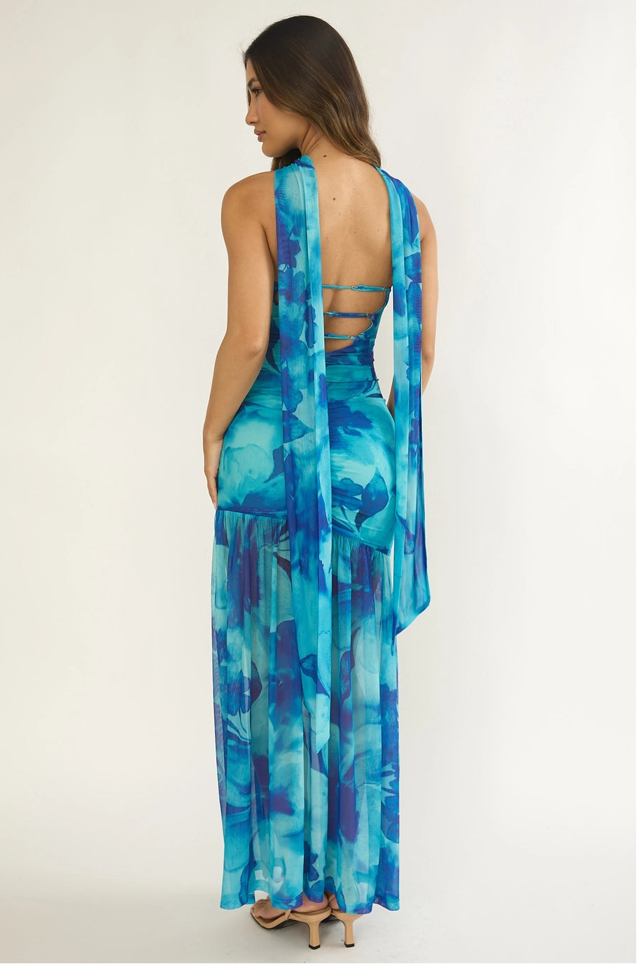 Deep Sea Baby Maxi Dress