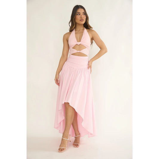Peony Field Maxi Dress