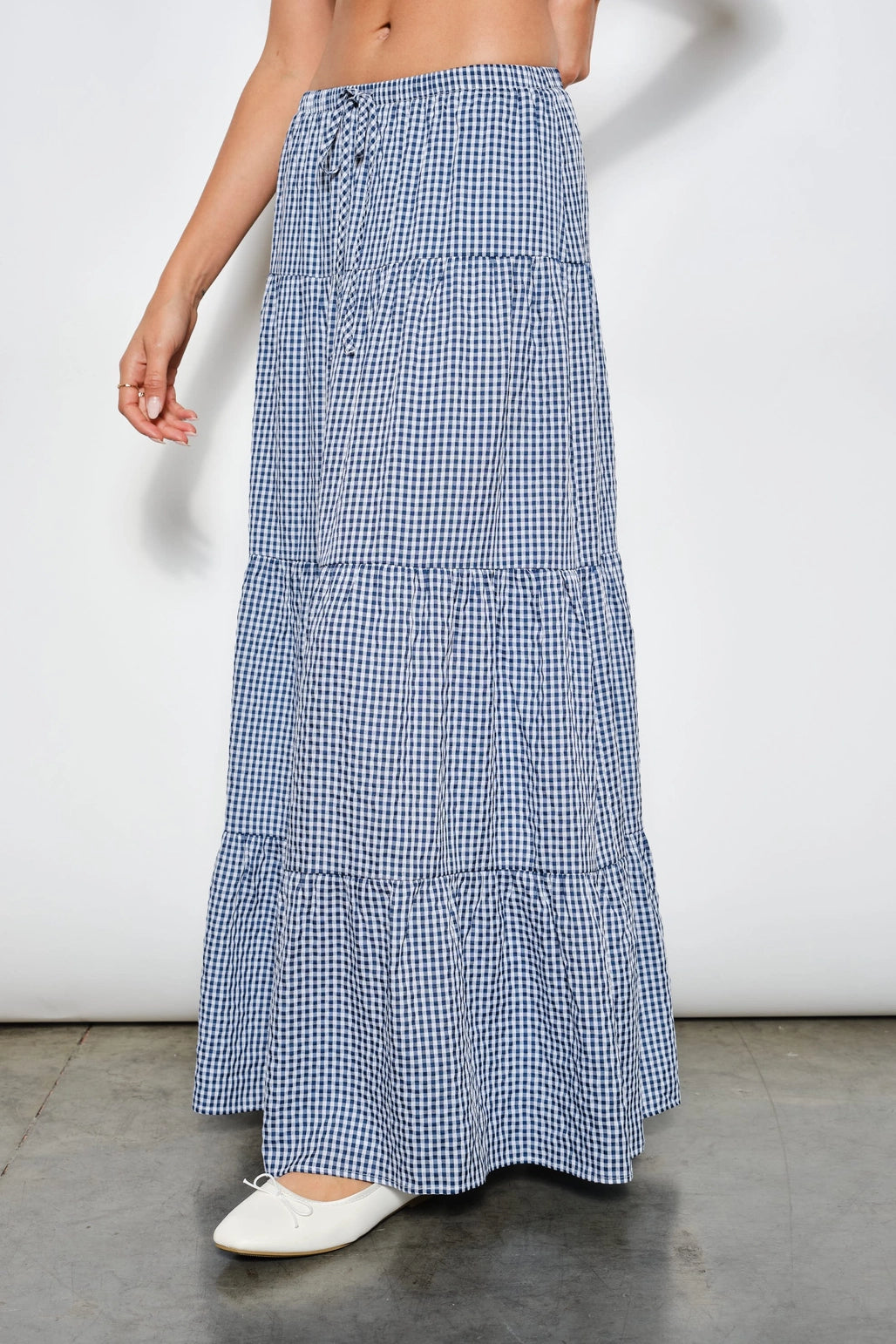 Galway Gingham Skirt
