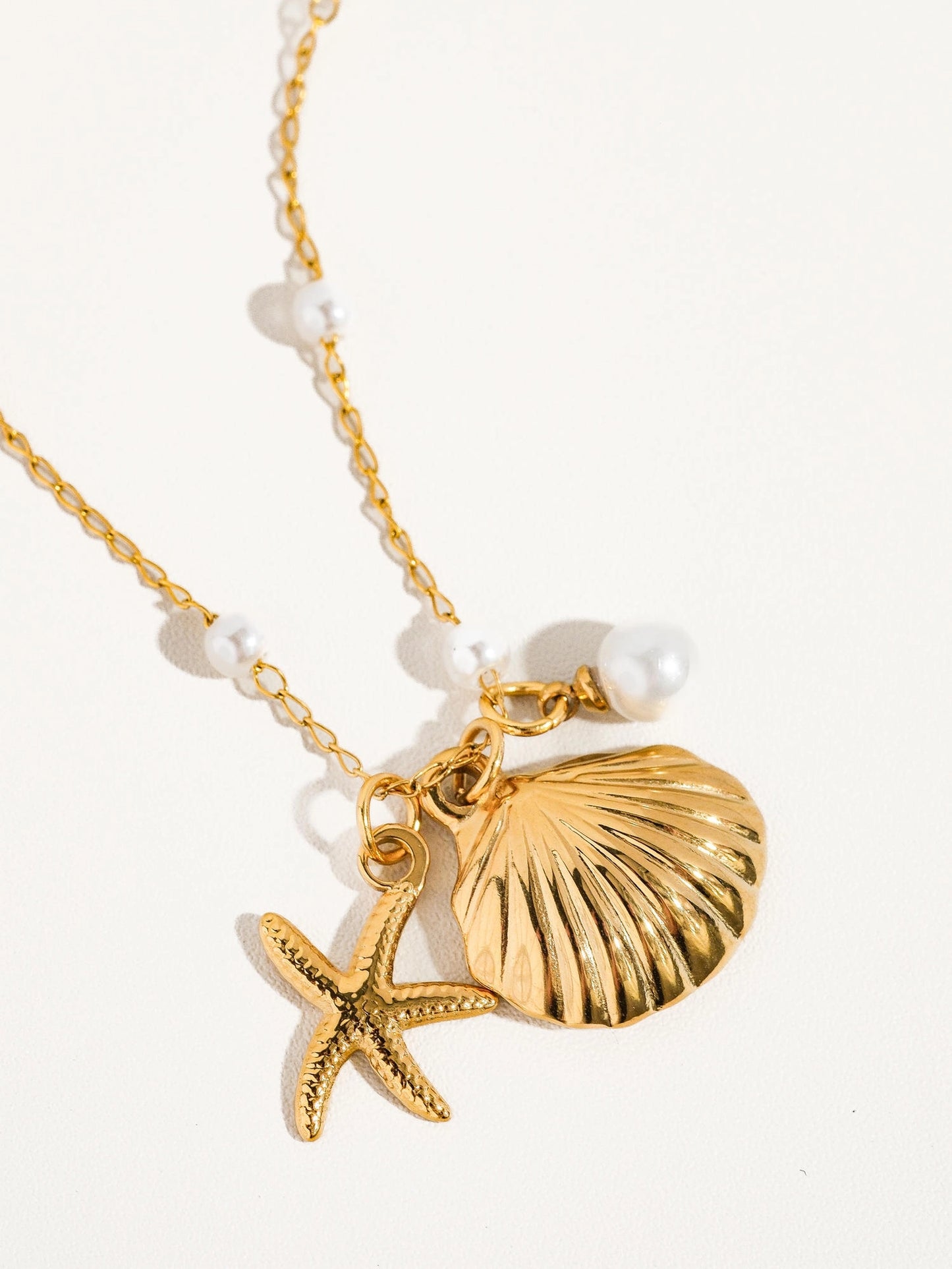 Seashell & Starfish Necklace